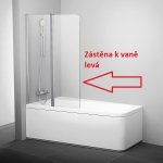 Ravak CVS1-80 L bright-alu/ transparent 7QL40C00Z1 – Zboží Dáma