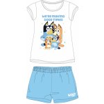 Bluey licence Dívčí pyžamo Bluey bílá světle modrá Bílá – Zboží Dáma