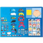 Playtive Naučná magnetická hračka Obličeje – Hledejceny.cz