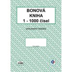 Baloušek Tisk ET400 Bonová kniha, A4, 1-1000 čísel – Zboží Živě