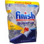 Finish Quantum All in 1 kapsle do myčky nádobí Lemon Sparkle 120 ks – Zbozi.Blesk.cz