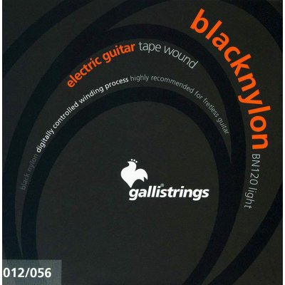 Struny kytarové Galli Black Nylon BN 120 – Zboží Mobilmania