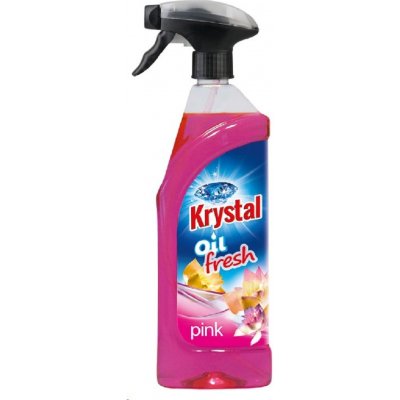 Krystal olej ový osvěžovač vzduchu růžový 750 ml