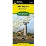 Isle Royale národní park turistická mapa GPS komp. NGS – Sleviste.cz