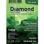 TLAMA Games Diamond Sleeves obaly Green Standard Card Game 63,5x88 mm – Zboží Mobilmania