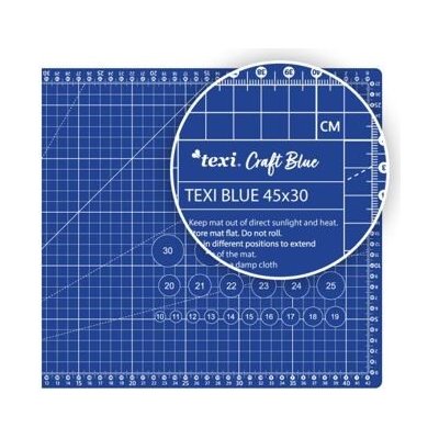 Řezací podložka TEXI BLUE 45 X 30 cm 5 vrstvá zesílená – Zboží Dáma