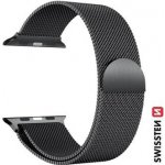 SWISSTEN ŘEMÍNEK PRO APPLE WATCH MILÁNSKÝ TAH 38/40/41 mm ČERNÝ 46000201 – Hledejceny.cz