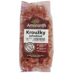 Amaranth Kroužky jahodové 90 g – Zboží Dáma