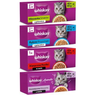 Whiskas Adult kapsičky 160 x 85 g – Hledejceny.cz