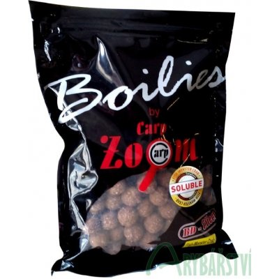 CARP ZOOM Soluble Rozpustné Boilies 800 g 20 mm ryba moster crab