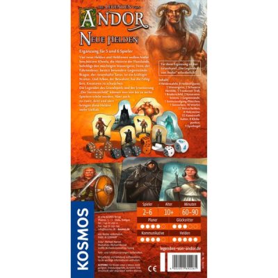 The Legends of Andor - New Heroes 5-6 hráčů – Sleviste.cz