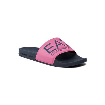 Emporio Armani nazouváky EA7 XCP001 XCC22 M546 pink fluo/navy – Zbozi.Blesk.cz