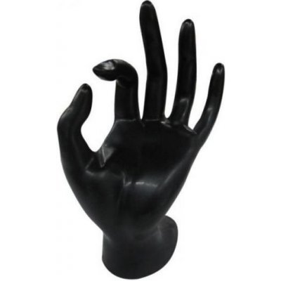 Fuzio stojánek na prstýnky ruka F5677 černá – Zboží Mobilmania