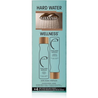 Malibu Hard Water Wellness Collection šampon 266 ml + kondicionér 266 ml + wellness sáčky 4 x 5 g dárková sada – Zbozi.Blesk.cz