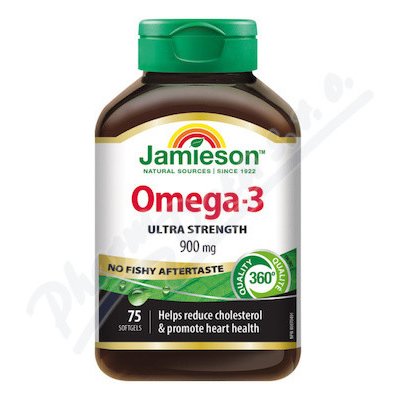Jamieson Omega-3 Ultra 900 mg 75 kapslí – Zboží Mobilmania