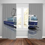 IMPAR Závěsy Tramvaj T3 – modrá (Rozměr : 140x250, Materiál: Blackout) – Hledejceny.cz