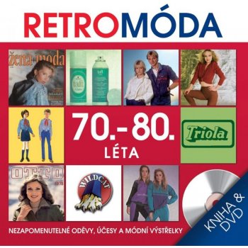 Retro Móda 70. - 80. léta, +kniha DVD