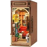 Robotime Stavebnice - zarážka na knihy Bookstore dřevěná – Sleviste.cz