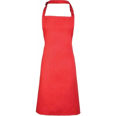 Premier PR150 Zástěra s laclem Colours červená strawberry – Hledejceny.cz
