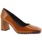 LODI Dámské kožené hnědé lodičky BRE4924 TABACO 245 – Zboží Dáma