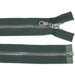 WICO Kovový zip no.6 rozepínací 70cm zelený (stříbrné zoubky) 7mm – Hledejceny.cz