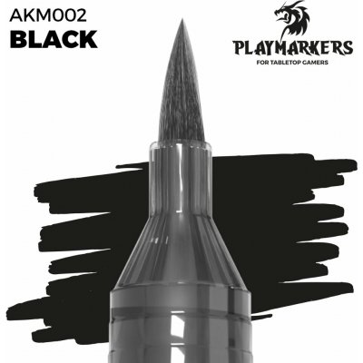 AK Interactive AKM002 Black Playmarkers – Zboží Mobilmania