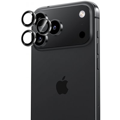 Benks tvrzené sklo DR Sapphire Lens Protector na čočky fotoaparátu pro iPhone 17 Pro-17 Pro Max black 141510 – Zboží Živě