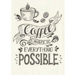 Pohlednice Káva – Zboží Dáma