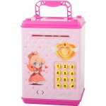 Verk 18292_R Dětská pokladnička trezor růžová – Zboží Dáma