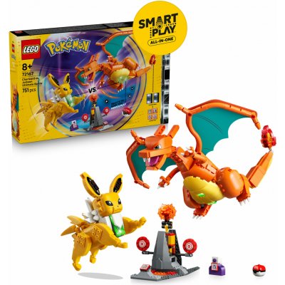 LEGO® Pokémon™ SMART Play™ 72167 Poslední bitva Charizard vs. Jolteon – Hledejceny.cz