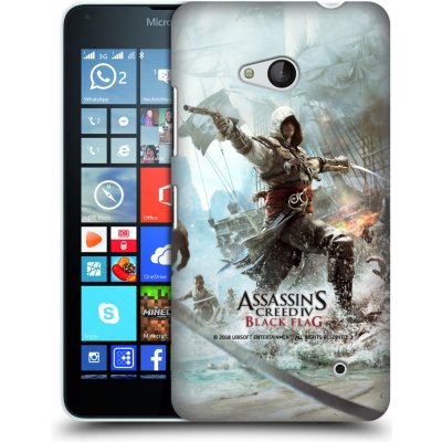 Pouzdro HEAD CASE Microsoft Lumia 640 / 640 DUAL SIM Assasins Creed Black Flag - Edward v boji – Zboží Mobilmania