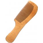 Adonis hřeben s rukojetí dřevěný 18 x 6 cm – Zboží Dáma