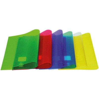 Obal na sešit A6 PE slabý červený fialový – Zboží Dáma