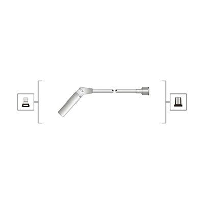 941319170061 MAGNETI MARELLI Sada kabelů pro zapalování – Zboží Mobilmania