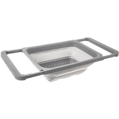 Orion skládací cedník Kemp do dřezu silikon 39x26,5 cm – Zboží Dáma