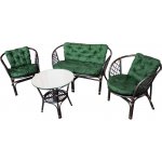 Aga Ratanová sestava Bahama Tmavě hnědá/Zelená – Sleviste.cz