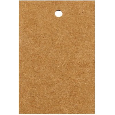 Prima-obchod Papírová visačka / jmenovka 40x60 mm, barva hnědá přírodní – Zboží Dáma