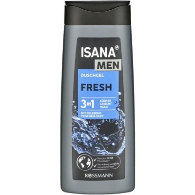 Isana Men sprchový gel pro muže Fresh 300 ml – Zboží Mobilmania