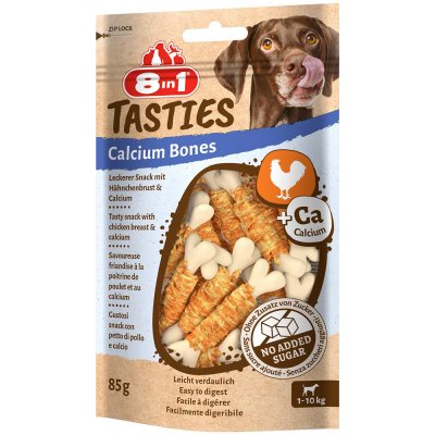 8in1 Tasties Chicken Calcium Bones 3 x 85 g – Zboží Mobilmania