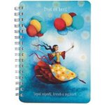 Bobo kroužkový blok Balónky A6 linka 50 listů – Zboží Živě