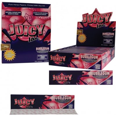 Juicy Jay’s konopné papírky king size bubble gum 32 ks – Zboží Mobilmania