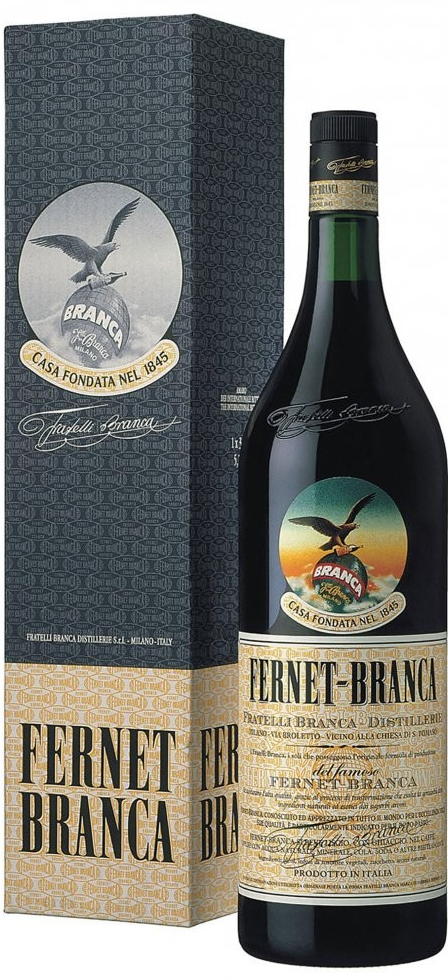 Fernet Branca 39% 3 l (holá láhev)