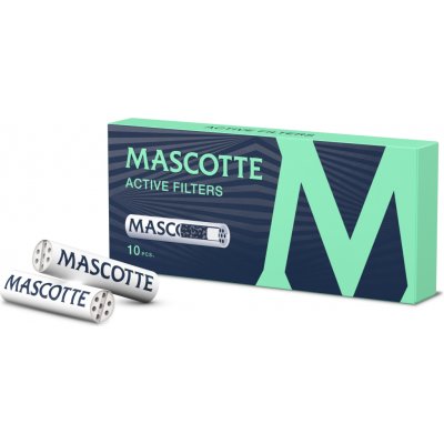 Mascotte active cigaretové filtry extra slim 10 ks – Sleviste.cz