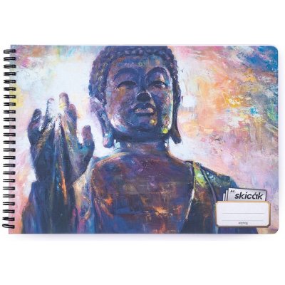 Karton P+P Skicák A4 tw 50 listů 190g Budha 8 83622 – Sleviste.cz