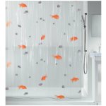 SPIRELLA GOLDFISH orange PVC 180 x 200 cm – Zboží Dáma