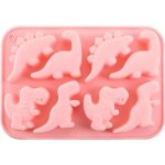 TORO FORMA SILIKON NA LED 8KS DINOSAURY 18,8X12,6X2,2CM – Sleviste.cz