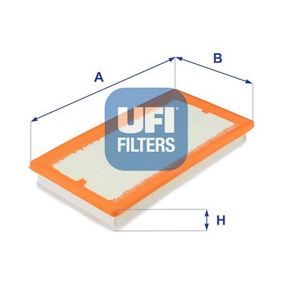 Vzduchový filtr UFI 30.376.00 – Hledejceny.cz