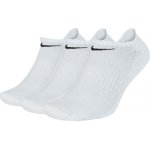 Nike ponožky Everyday Lightweight No Show 3 pack 010BlackWhite – Zboží Dáma