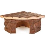 Trixie Dřevěný Dům Rohový Jesper Pro Králíka Dřevěný 42 x 15 x 30 30 cm – Sleviste.cz