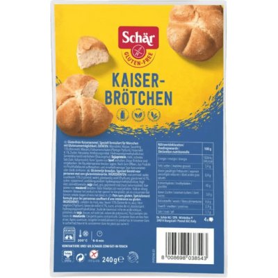 Schär SCHAR BEZLEPKOVÉ HOUSKY KAISERKY 240 g – Zbozi.Blesk.cz